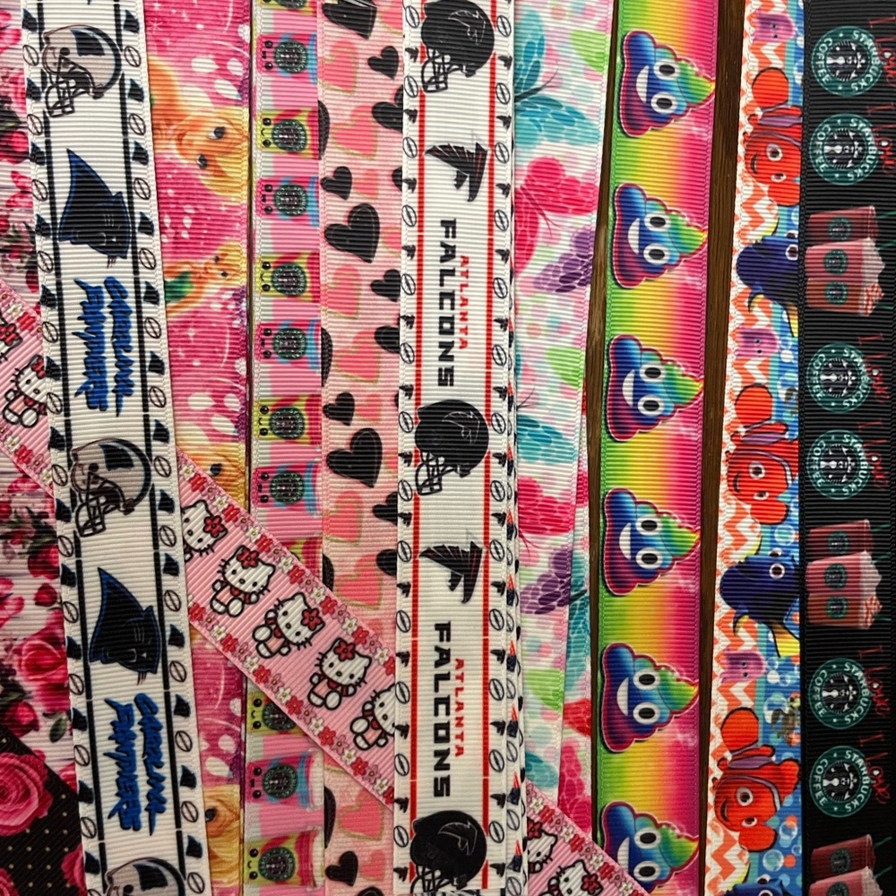 bundle Gross grain ribbon lot